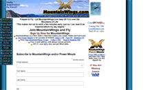 Desktop Screenshot of mountainwings.com
